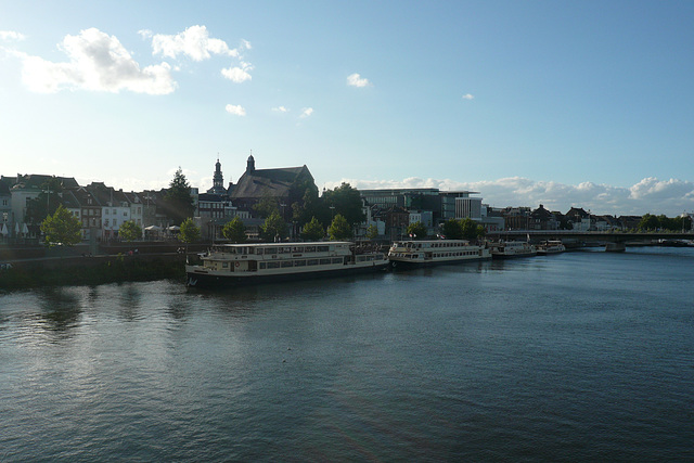 River Maas At Maastricht