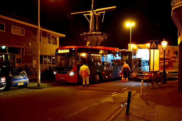 Bus manœuvring