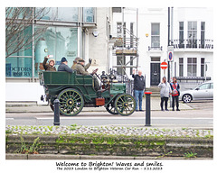 Welcome to Brighton - Veteran Car Run - 5 11 2023