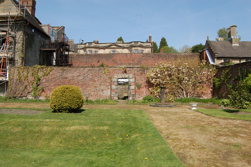Garden Wall, The Mansion, Church Street, Ashbourne, Derbyshire
