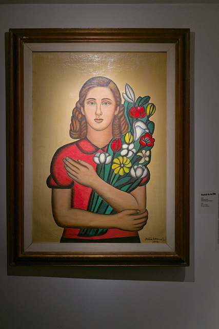 "Portrait de ma fille" (Nadia Léger - 1942)