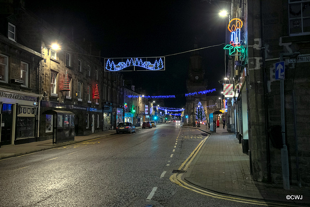 Forres,  Christmas Eve 2018
