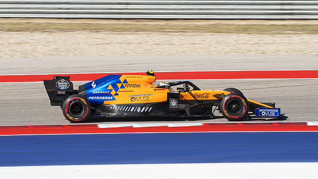 Lando Norris at the United States Grand Prix