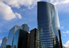La Défense - Quelques photos et ensuite je suis parti en courant ( presque ) .