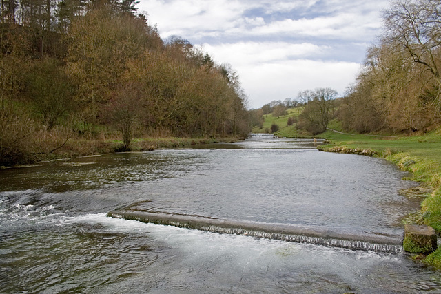 River Lathkill weirs