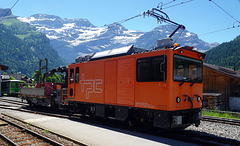 Lokomotive der TPC in Les Diablerets