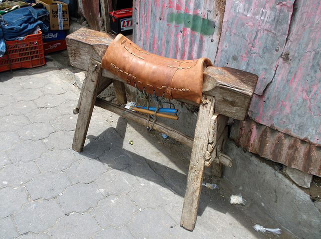 Cheval de bois / Wooden horse