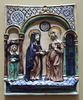Glazed Terracotta Relief with the Visitation in the Boston Museum of Fine Arts, July 2011