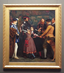 The Ransom by Millais in the Getty Center, June 2016