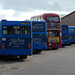 Buses and coaches at St. Helier Ferry Terminal - 7 Aug 2019 (P1030804)