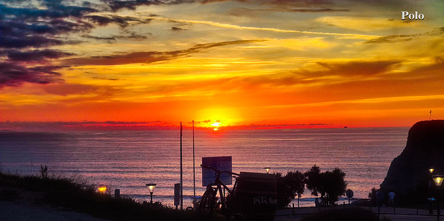 Puesta de sol desde Sopelana