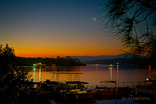 Clyde sunset