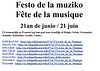 Festo de la muziko / Fête de la musique