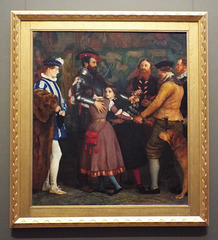 The Ransom by Millais in the Getty Center, June 2016