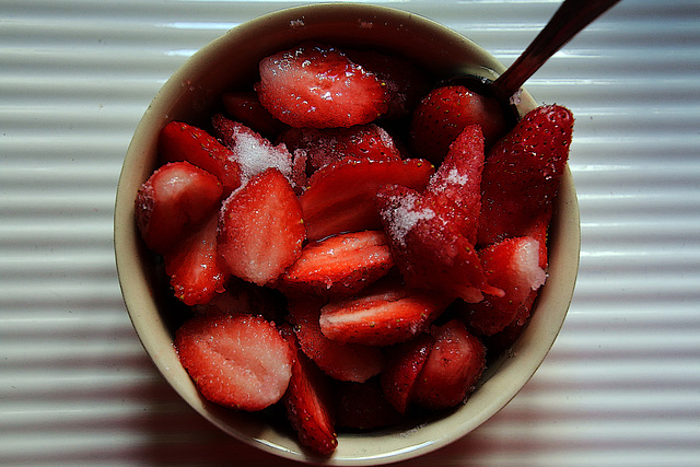 Une grosse envie de fraises , je me demande si je ne suis pas enceinte....!