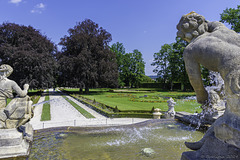 Brunnen im Garten vom Schloss in Český Krumlov ... P.i.P. (© Buelipix)