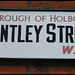 Huntley Street street sign