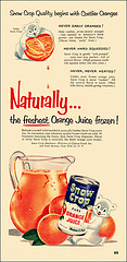 Snow Crop Juice Ad, c1952
