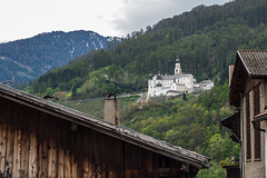 Blick auf Kloster Marienberg