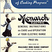 Monarch Electric Range Booklet (2), c1947