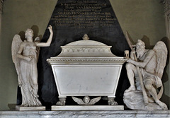 rochester cathedral, kent (85)coade stone tomb of lady ann henniker 1793