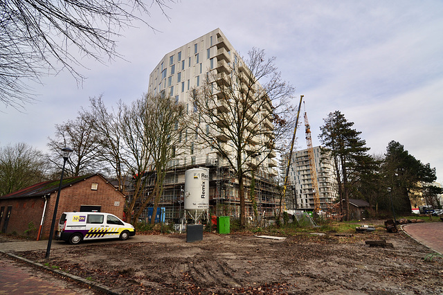 Gortercomplex buildings under construction