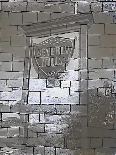 Beverly Hills bricked