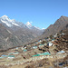 Phortse Village and Right Valley of Dudh Kosi