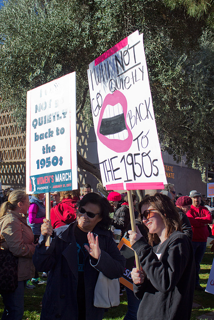 Women's March, Phoenix 1/21/17