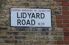 Lidyard Road, N19