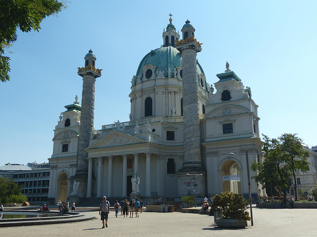 Karlskirche, Vienna (1) - 23 August 2017