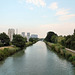 Der Datteln-Hamm-Kanal von der Brücke Zollstraße aus (Hamm-Uentrop) / 20.07.2022