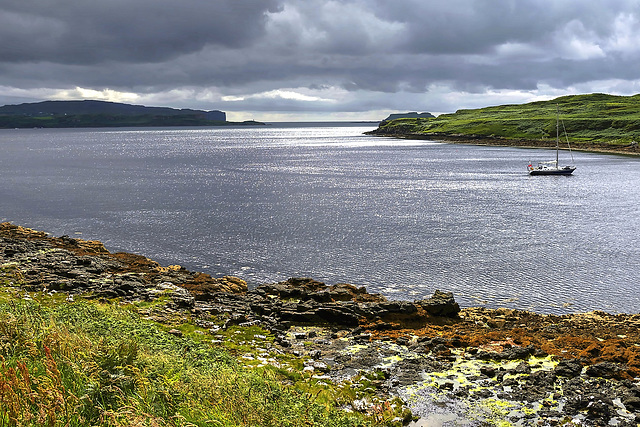 Sheltered Anchorage, Loch Bracadale, Isle of Skye