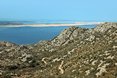 Starigrad - Ausblick von der Bergstraße über Dokoze