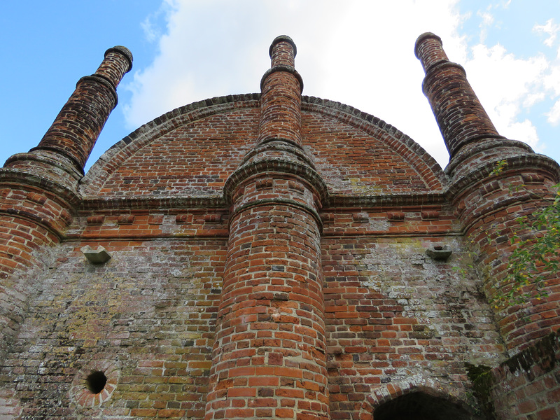 erwarton hall, suffolk c16 brick gatehouse of c.1549