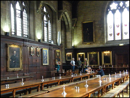 Balliol dining hall