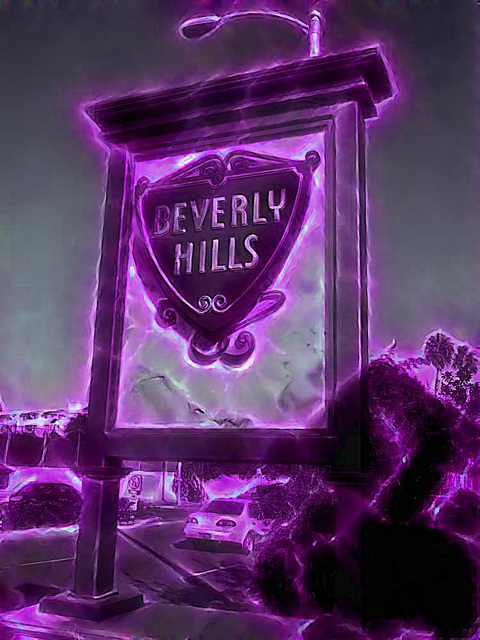 Beverly Hills purple