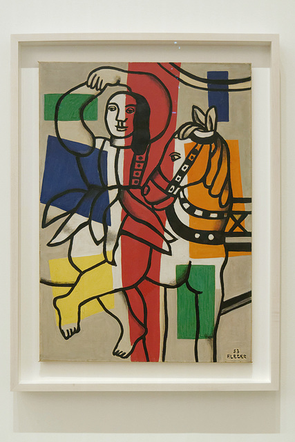 "La danseuse au cheval" (Fernand Léger - 1953)