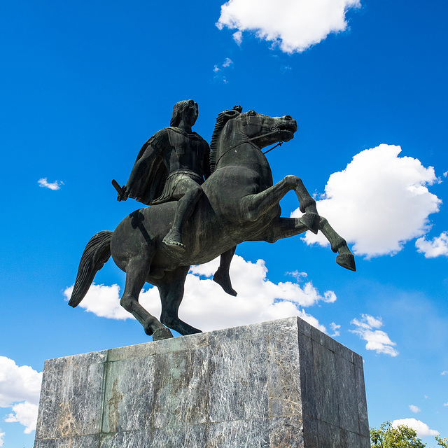 Thessaloniki, Statue of Alexander the Great