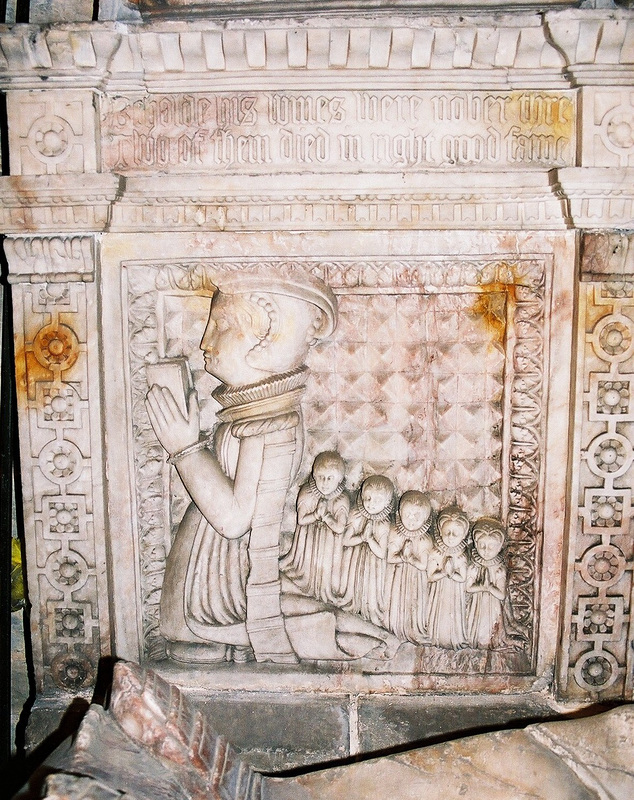 Whalley Memorial, Screveton Church, Nottinghamshire