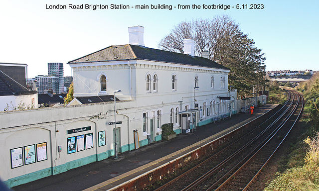 London Road Station main building from NE 5 11 2023