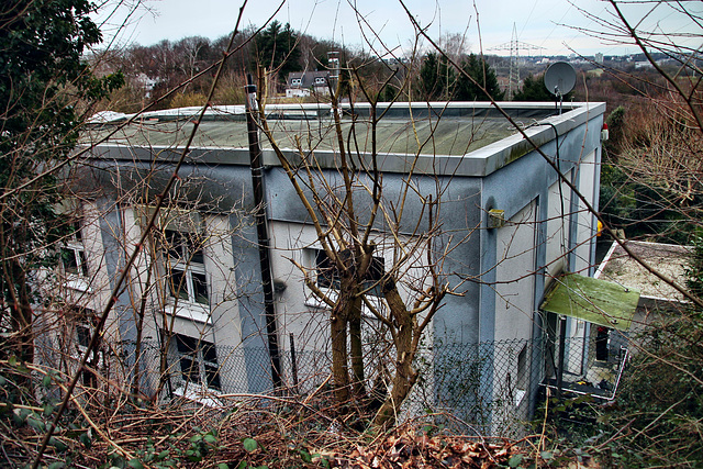 Zeche Theodor 1/2/3, ehemaliges Maschinenhaus von Schacht 3 (Essen-Burgaltendorf) / 10.02.2024