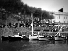 Collioure in tilt-shift