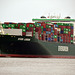 EVER LEGION ( Die Evergreen L-Klasse ist eine Baureihe von Containerschiffen der taiwanischen Reederei Evergreen Marine )