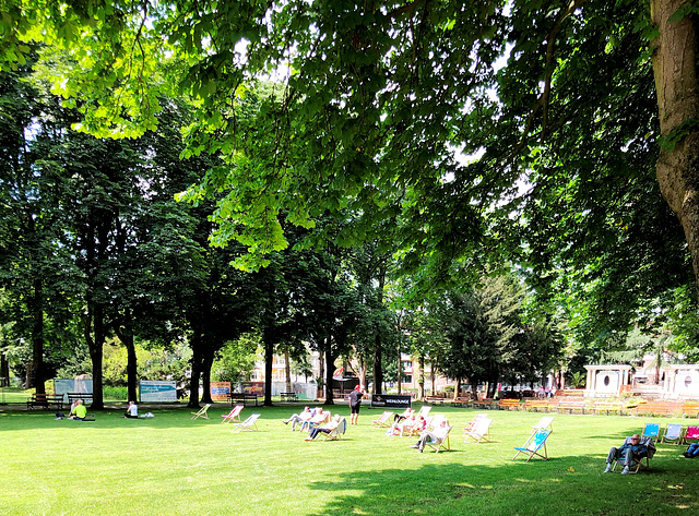 Sommer im Kurpark