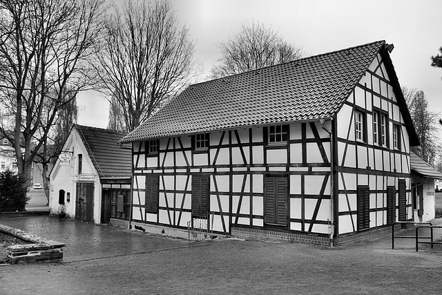 Schollbrockhaus im Schlosspark Strünkede (Herne-Baukau) / 11.12.2021