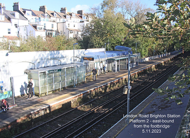 London Road Station platform 2 - 5 11 2023