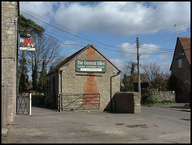 General Elliott at South Hinksey