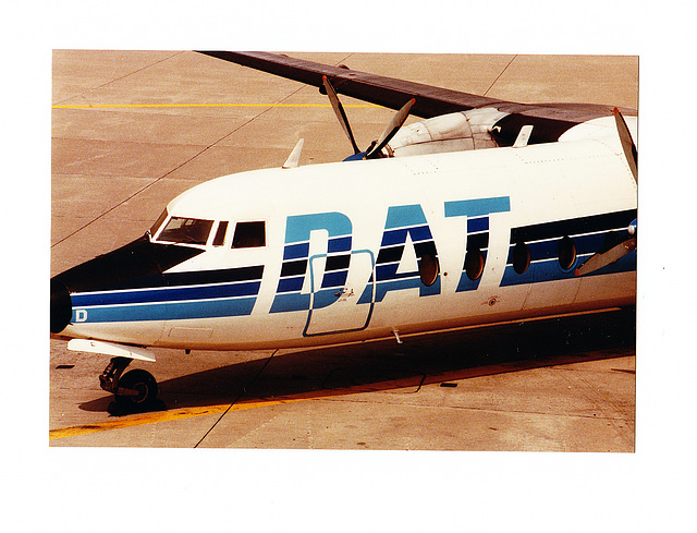 DAT Delta Air Transport (30.August 1984)