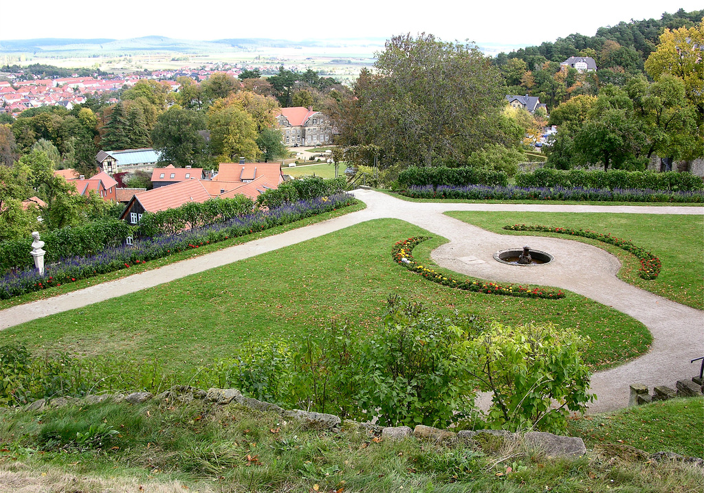 Terrassengarten Richtung Kleines Schloss